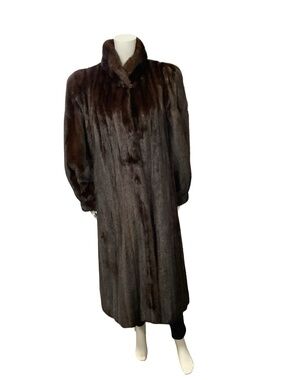 Long Fur Mink Coat